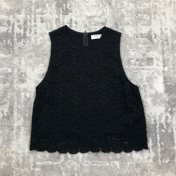 Babaton - Floral Lace Sleeveless Top - Picture 1 of 4